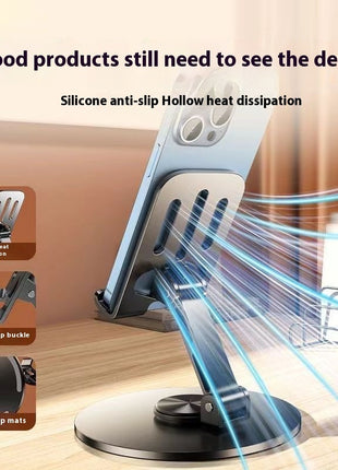 360 Degree Rotation Adjustment Folding Lazy Tablet Phone Holder