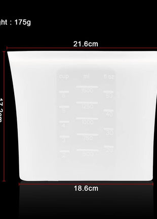 Reuseable Silicone Sealed Bags