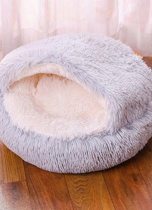 Pet House Warm Room Semi-surrounded Kennel Can't Be Broken