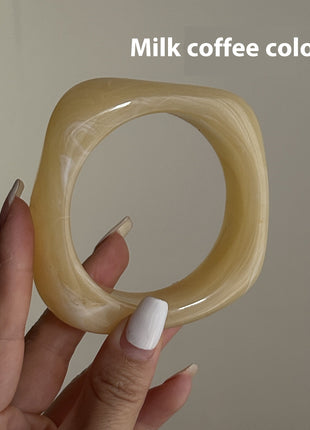 Acrylic Exaggerated Translucent Bracelet