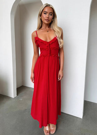 INS Casual Loose Vacation Dress