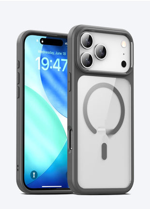 iPhone 17 Drop-proof Soft Edges Hard Shell Case