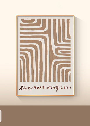 Minimalist Geometric 70 X 105 cm