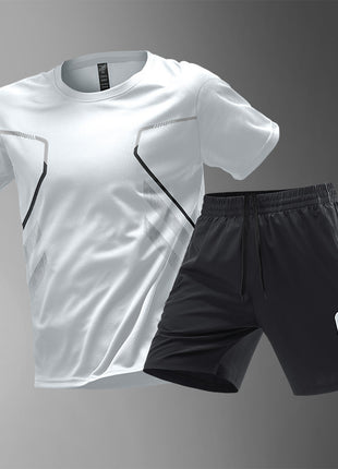 Quick-drying Breathable Short Sleeve Round Neck Set