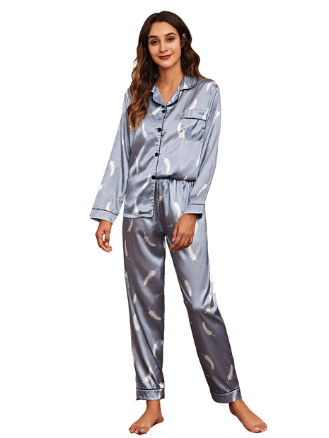 Simple Long Pyjama Set