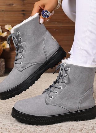 Waterproof High-top Cotton-padded Snow Boots