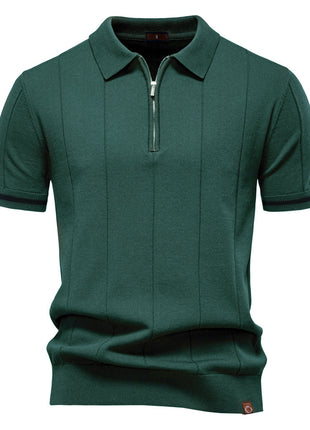 Fashion New Business Casual Short Sleeve Polo