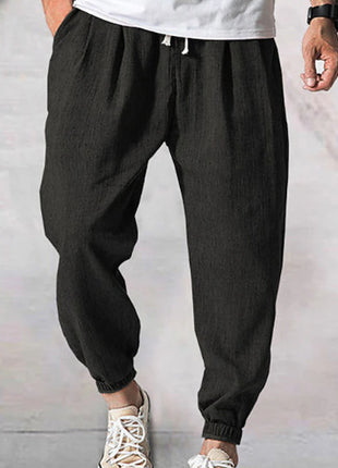 Casual Fashion Loose Men's Summer Ankle Banded Pants