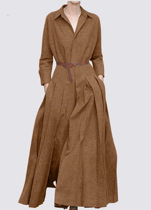 Cotton & Linen Casual Dress