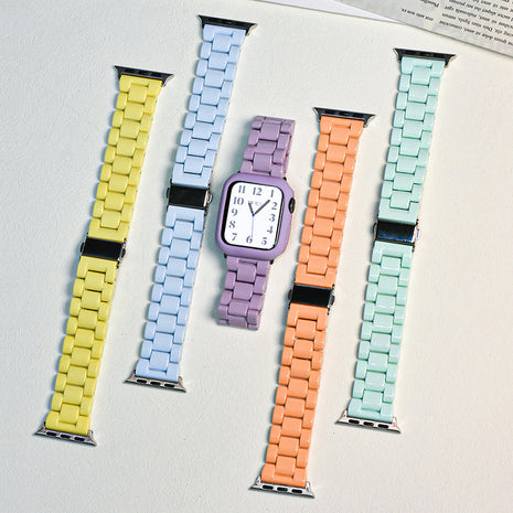 Applicable to Apple Watch models Butterfly Buckle Strap