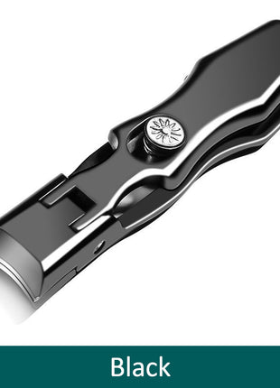 Splash-Resistant Stainless Steel Nail Clipper Set