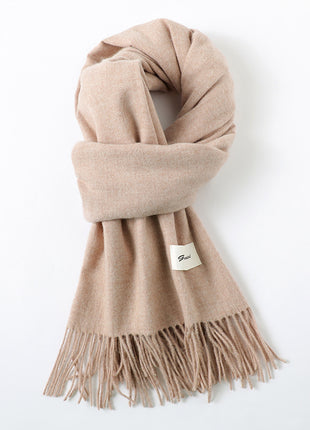 Tassel Cashmere Scarf