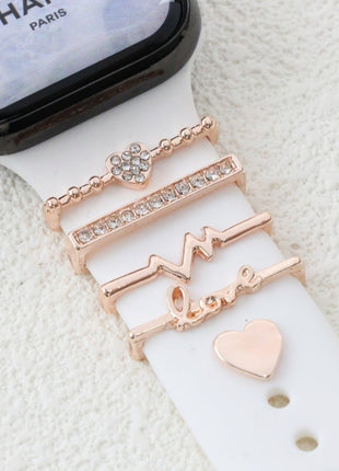 Strap DIY Decorative Buckle Silicone Watch Accessories