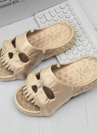 Skull Design Halloween Slippers Indoor & Outdoor
