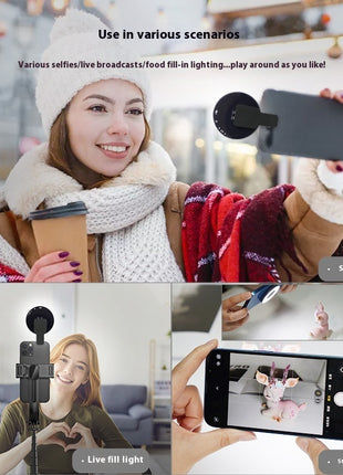 W36 Mobile Phone Fill Light with Makeup Mirror