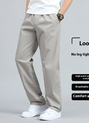 Pure Cotton Casual Pants
