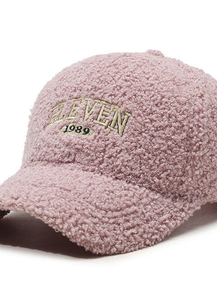 Winter Lambskin Thickened Warm Baseball Cap