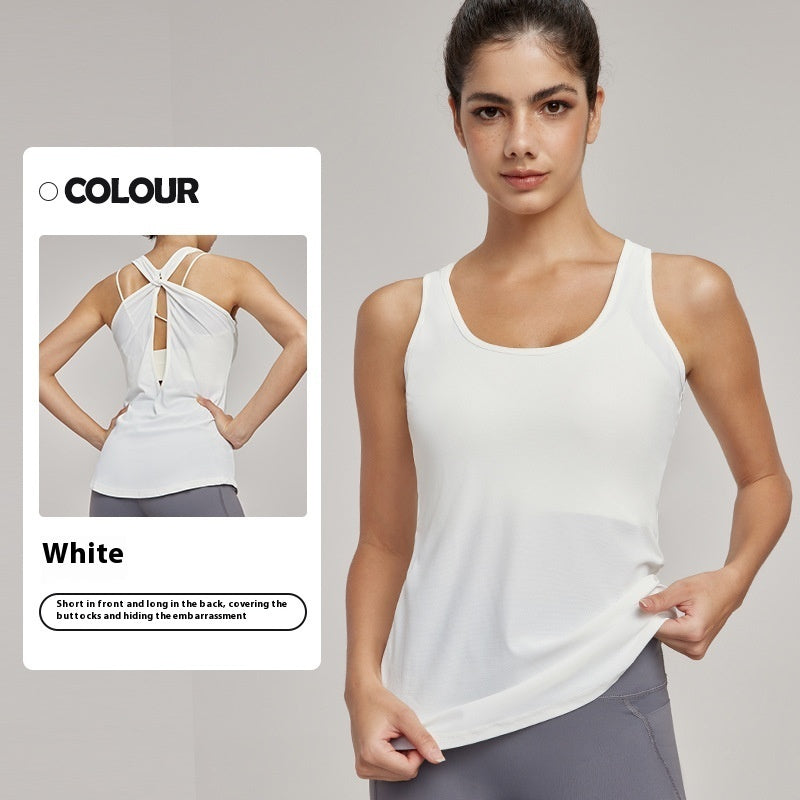 Slim Slimming Hollow Breathable Workout Top