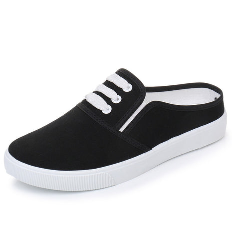 Slip-on Canvas Mule