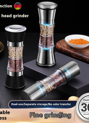 304 Double-headed Stainless Steel Adjustable grinding coarseness