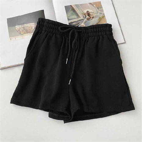 High Waist Loose Thin Versatile Wide Leg A-line Short