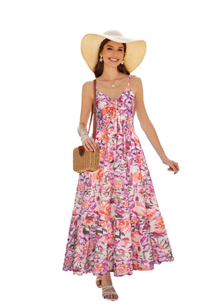Bohemian Slip Vacation Dress
