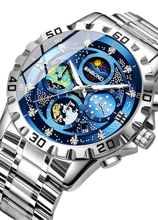 Quartz Business Waterproof Small Three-pin Watch