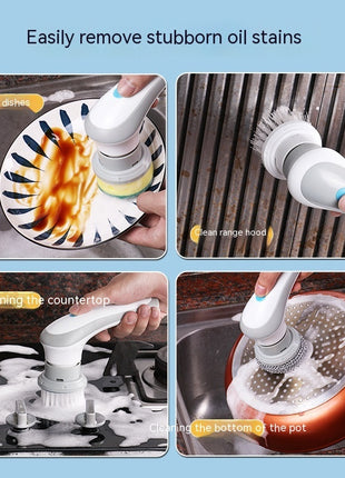 4-in-1 Wireless Electric Cleaning Brush