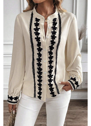 Single Row Multi-Buckle Long Sleeve Shirt