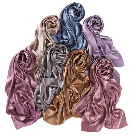 New Silky Satin Scarf