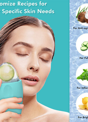 Silicone Ice Face Roller