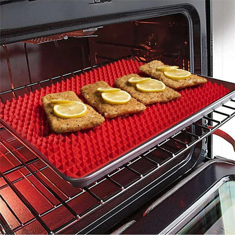Silicone Pyramid Oven Mat – Non-Stick, Healthy & Crispy Cooking