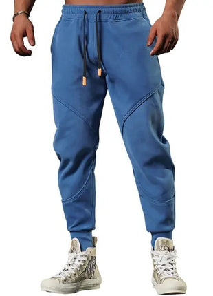 Men's Fashion Loose Patchwork Drawstring Pants