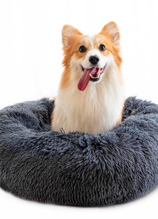 Pet Beds Round Plush Kennel Nest Mat Beds