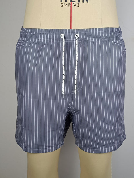 Polyester Fiber Striped Triangle Lining Shorts