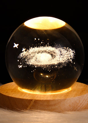 Crystal Ball Small Night Lamp Projection