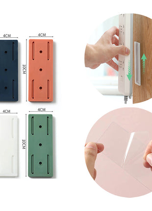 Self-Adhesive Wall Socket & Cable Organizer