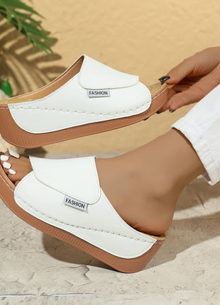 Wedge Slides Mule