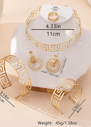 Geometric Jewellery Suit