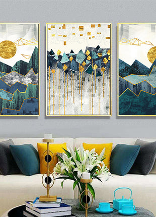 Abstract Mountain - 60x90 cm