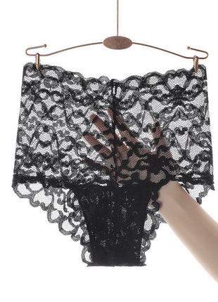 Mesh Hollow High Waist Hip Lift Panties