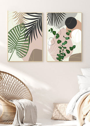 Tropical Plant Leaf - 60x80 cm