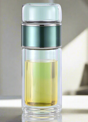 Tea Double-layer Glass Separation Cup