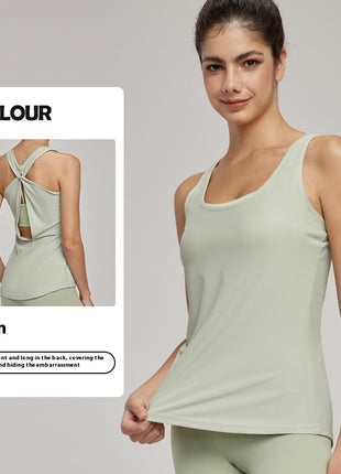 Slim Slimming Hollow Breathable Workout Top