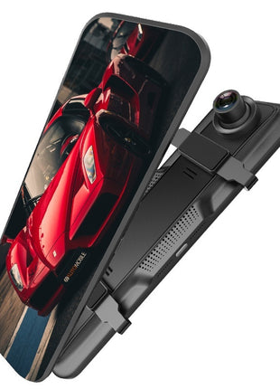 HD 1080p Dual Lens Front & Rearview Mirror Recorder Dashcam