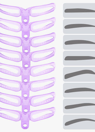 8 pcs Eyebrow Shaping Kit with Handle