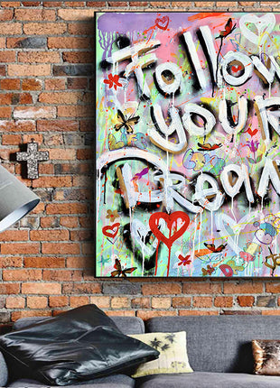 Follow YR Dream - 80x100 cm