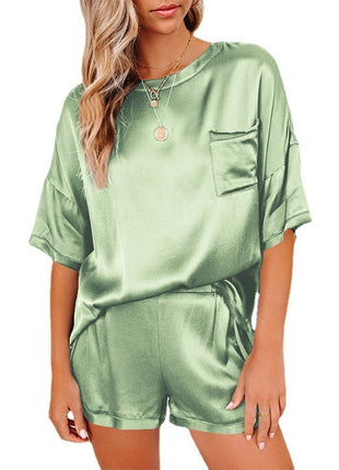 Short Sleeve Short Pants Pyjamas Set