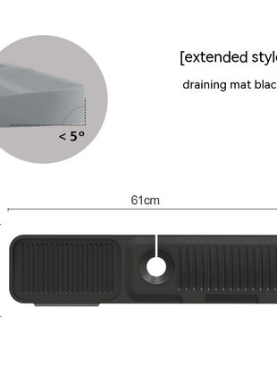 Faucet Silicone Mat Anti-splash with Drain
