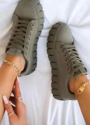 Lace-up Canvas Shoes